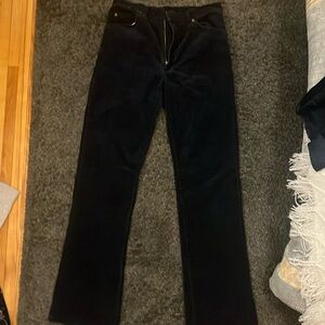Dark Blue Lee corduroy pants